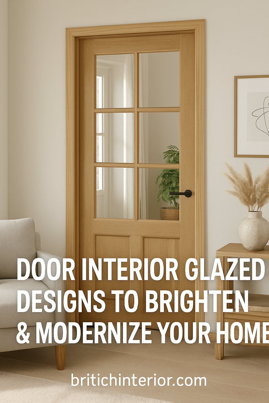 Door Interior Glazed
