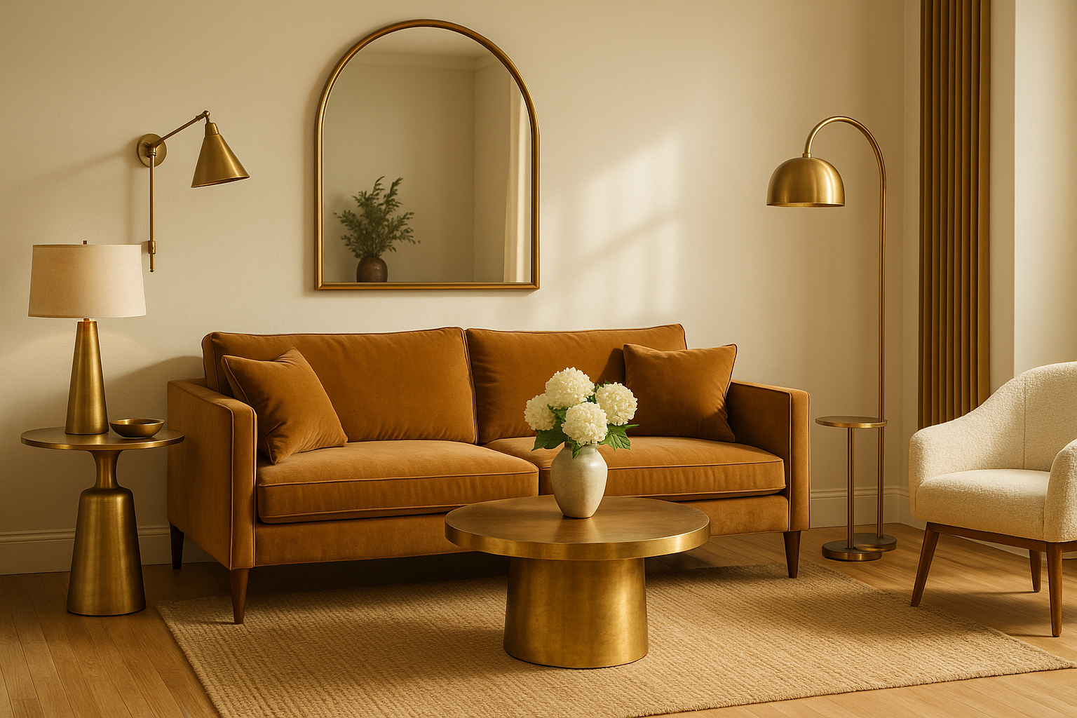 Use of Brass in Interior Design