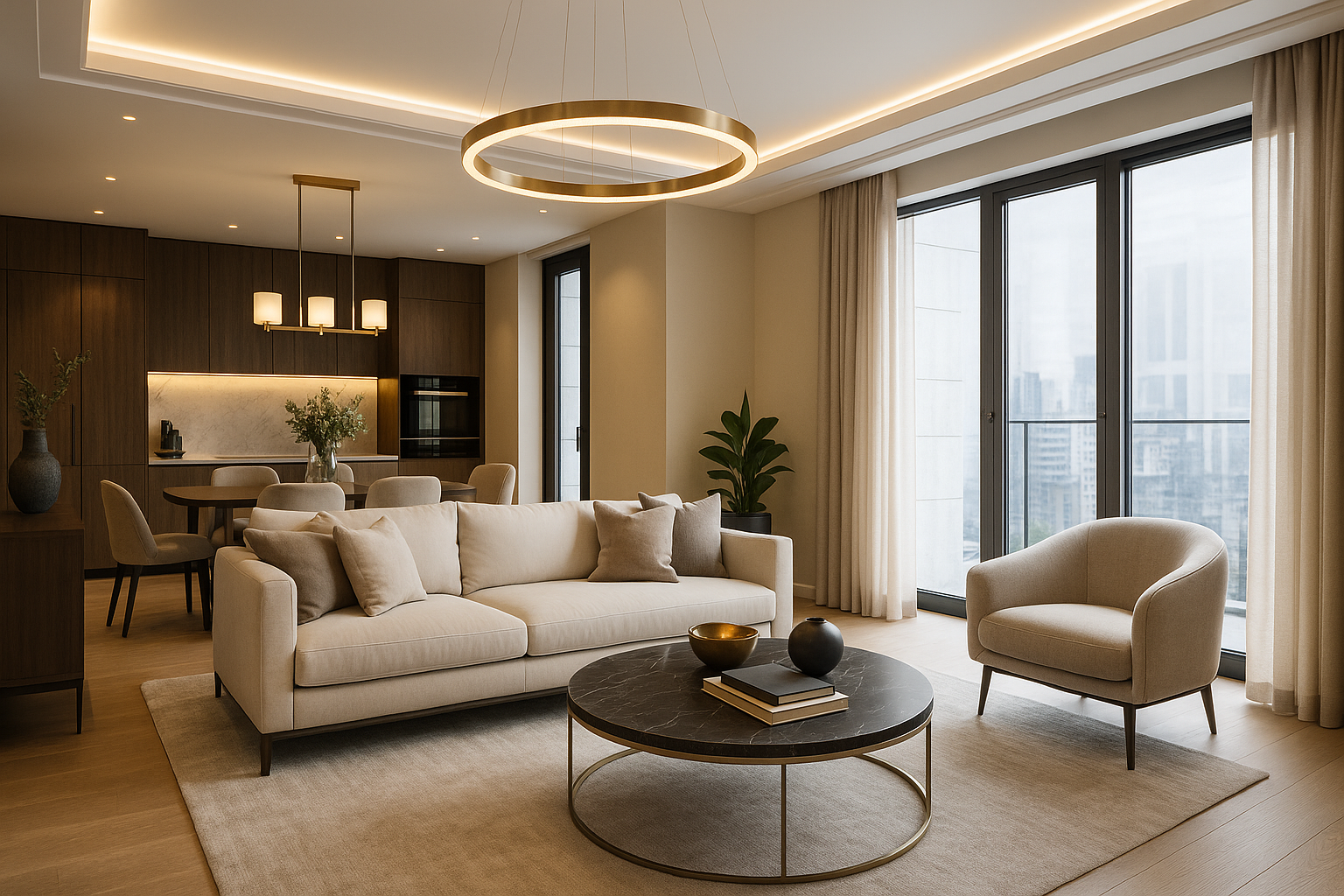 luxury apartment interior design ideas