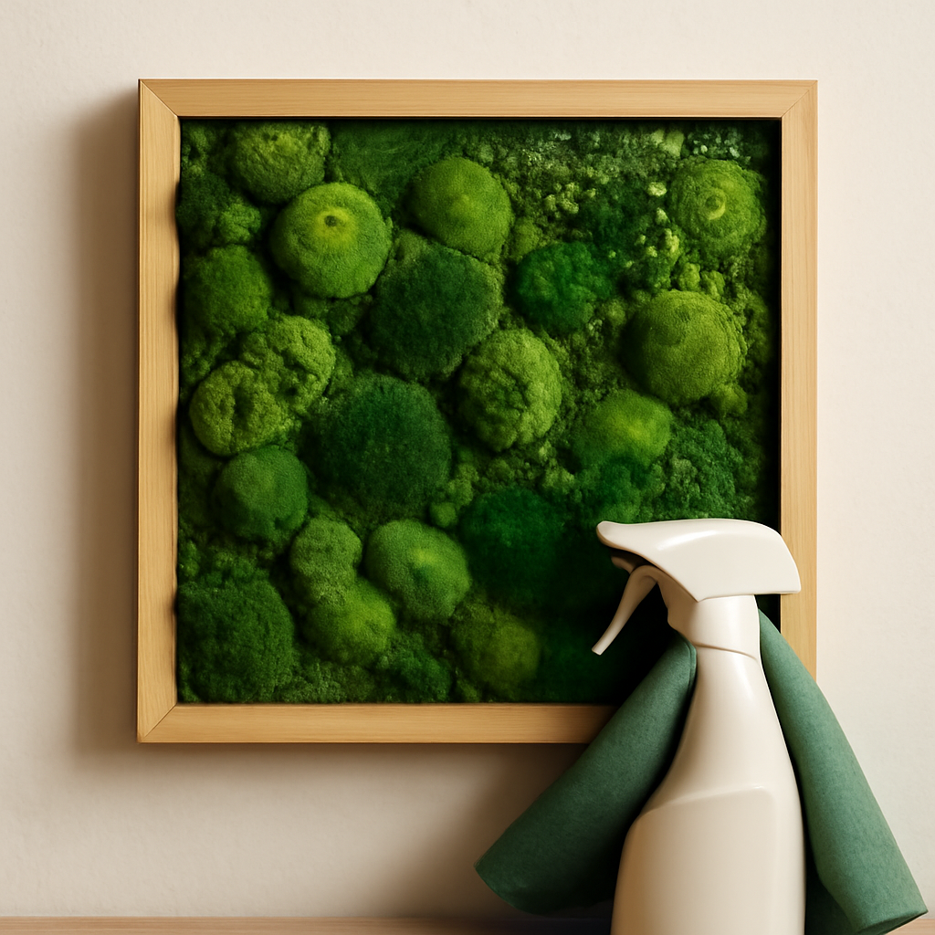 Moss Wall Art Maintenance