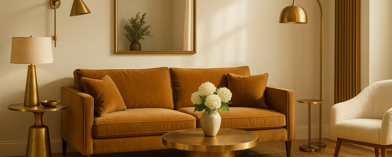 Use of Brass in Interior Design