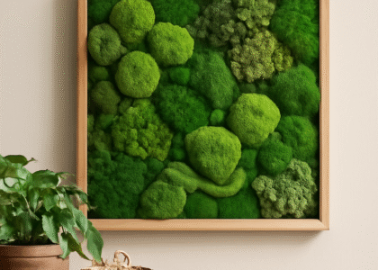 Moss Wall Art