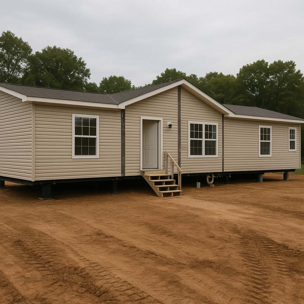Setting Up a Triple Wide Mobile Home