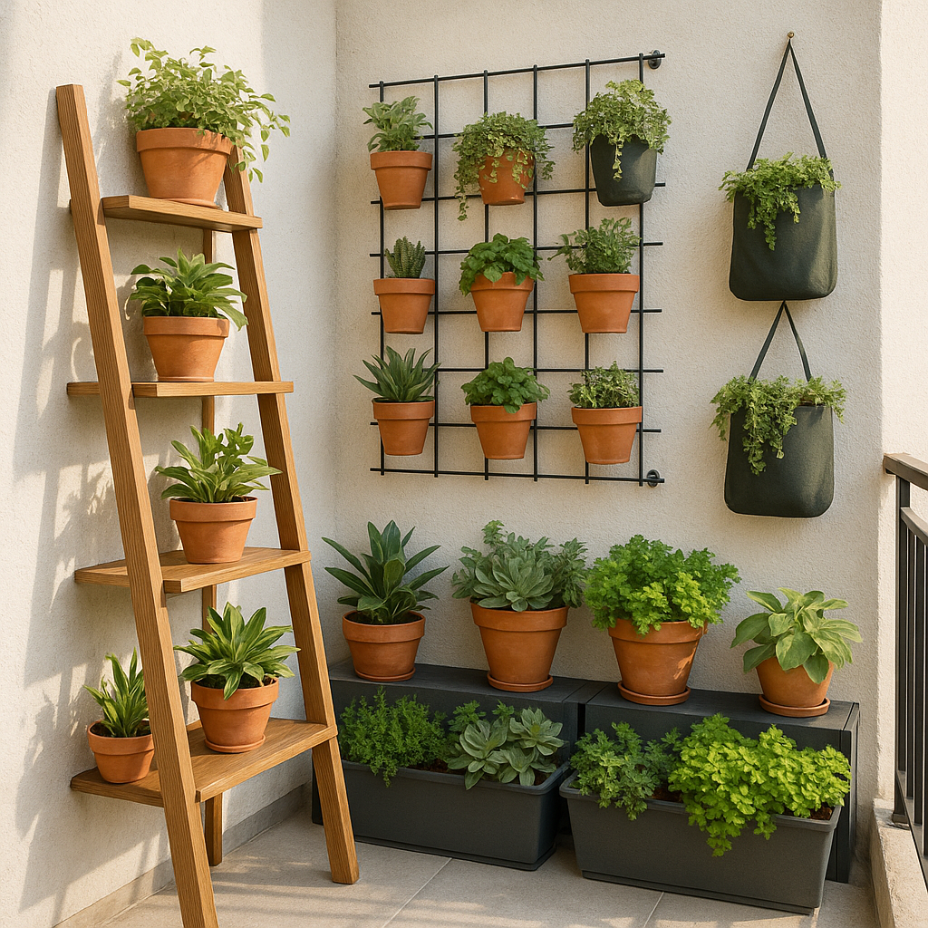 Using Vertical Planters & Wall Gardens